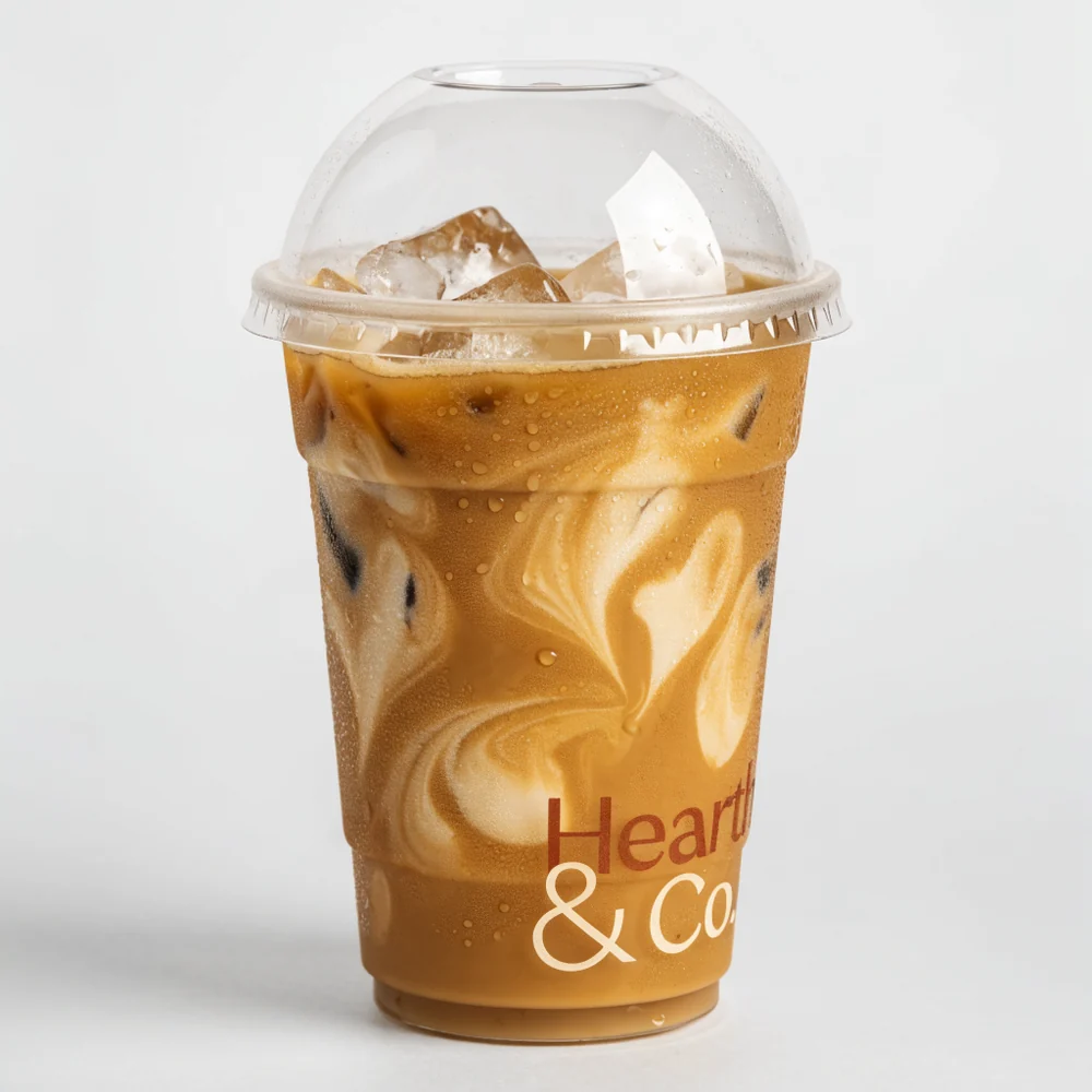 12 oz Custom Compostable Plastic Cups
