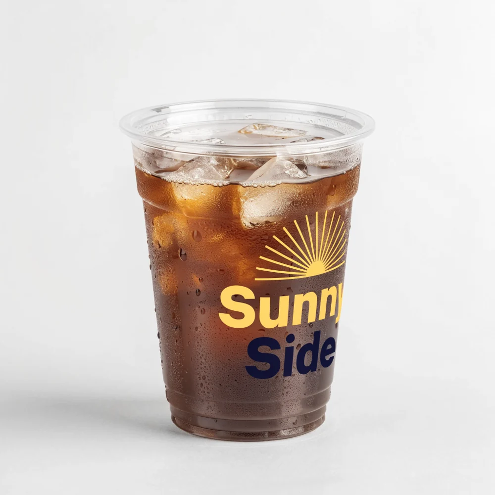 12 oz Custom Recyclable Plastic Cups