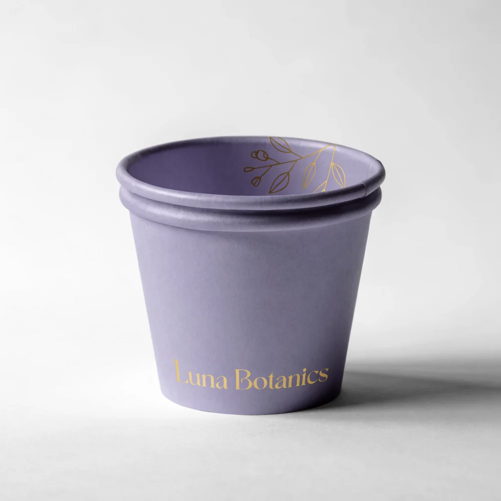 12 oz Custom Recyclable Double Wall Paper Cups