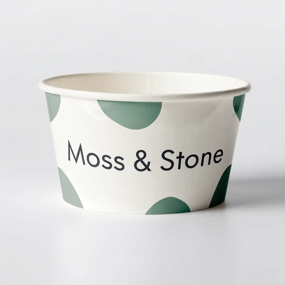 16 oz Custom Recyclable Ice Cream & Yogurt Cups
