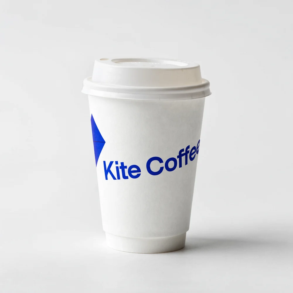 16 oz Custom Recyclable Paper Cups with Lids