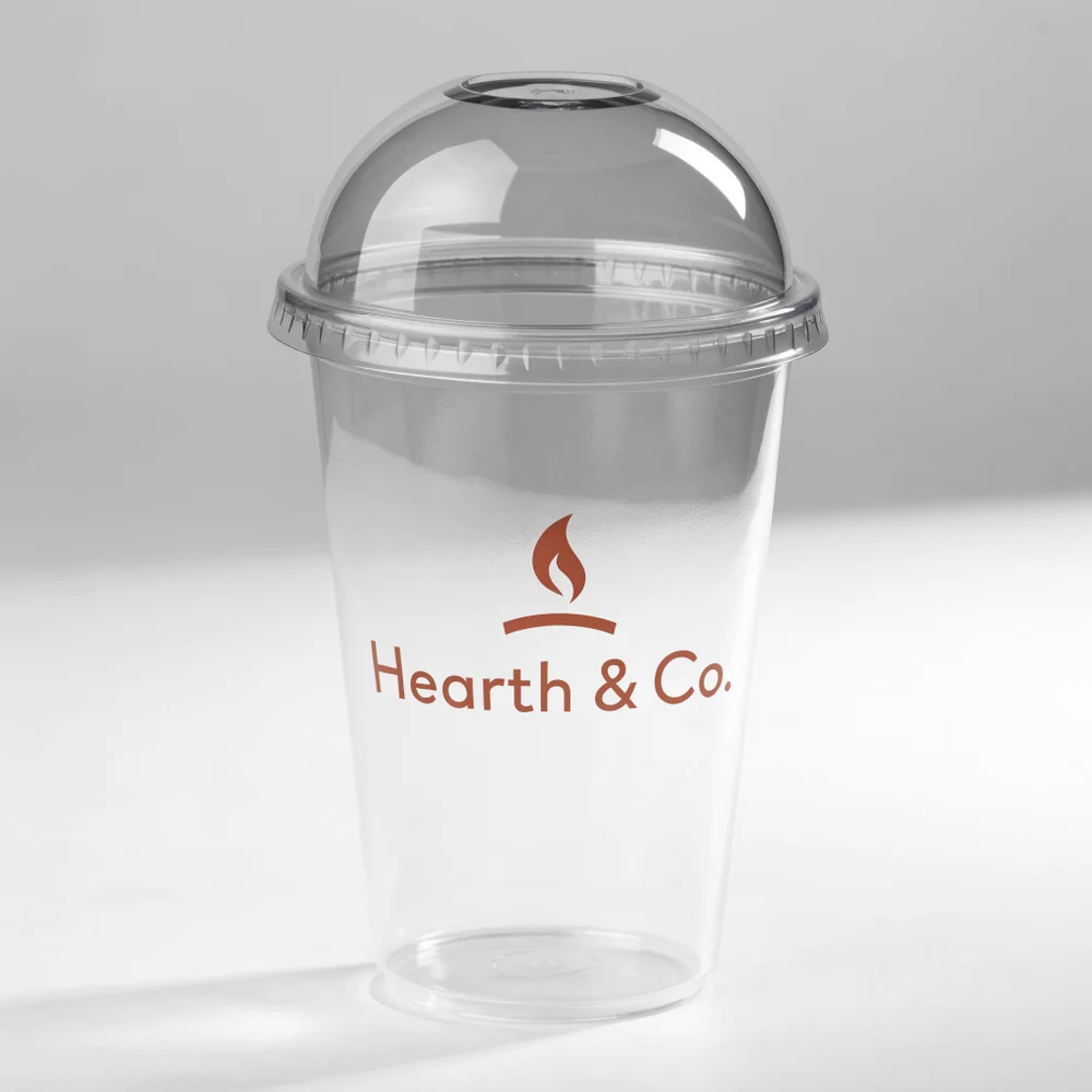 20 oz Custom Compostable Plastic Cups