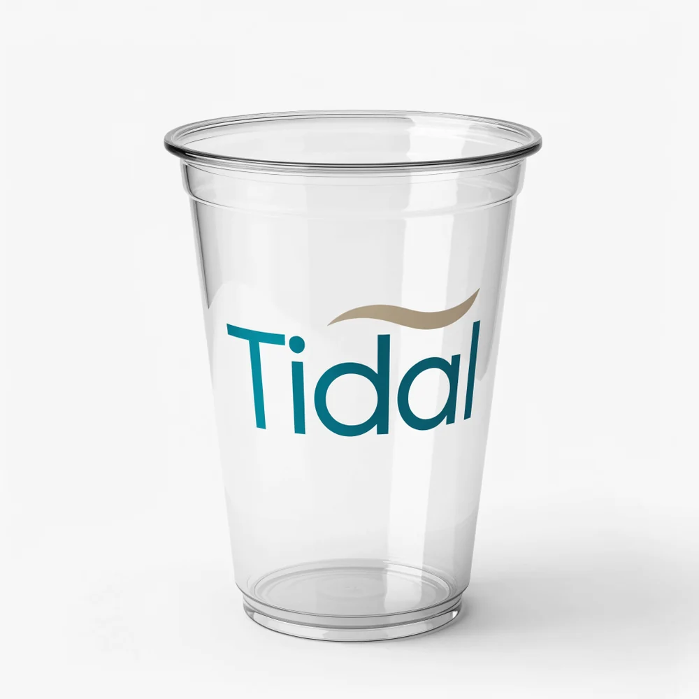 20 oz Custom Recyclable Plastic Cups