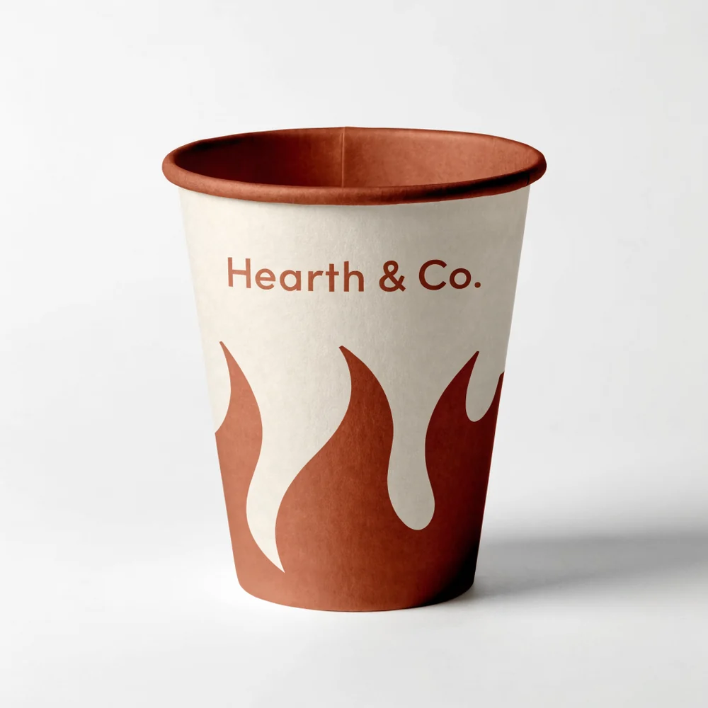 22 oz Custom Recyclable Paper Cups