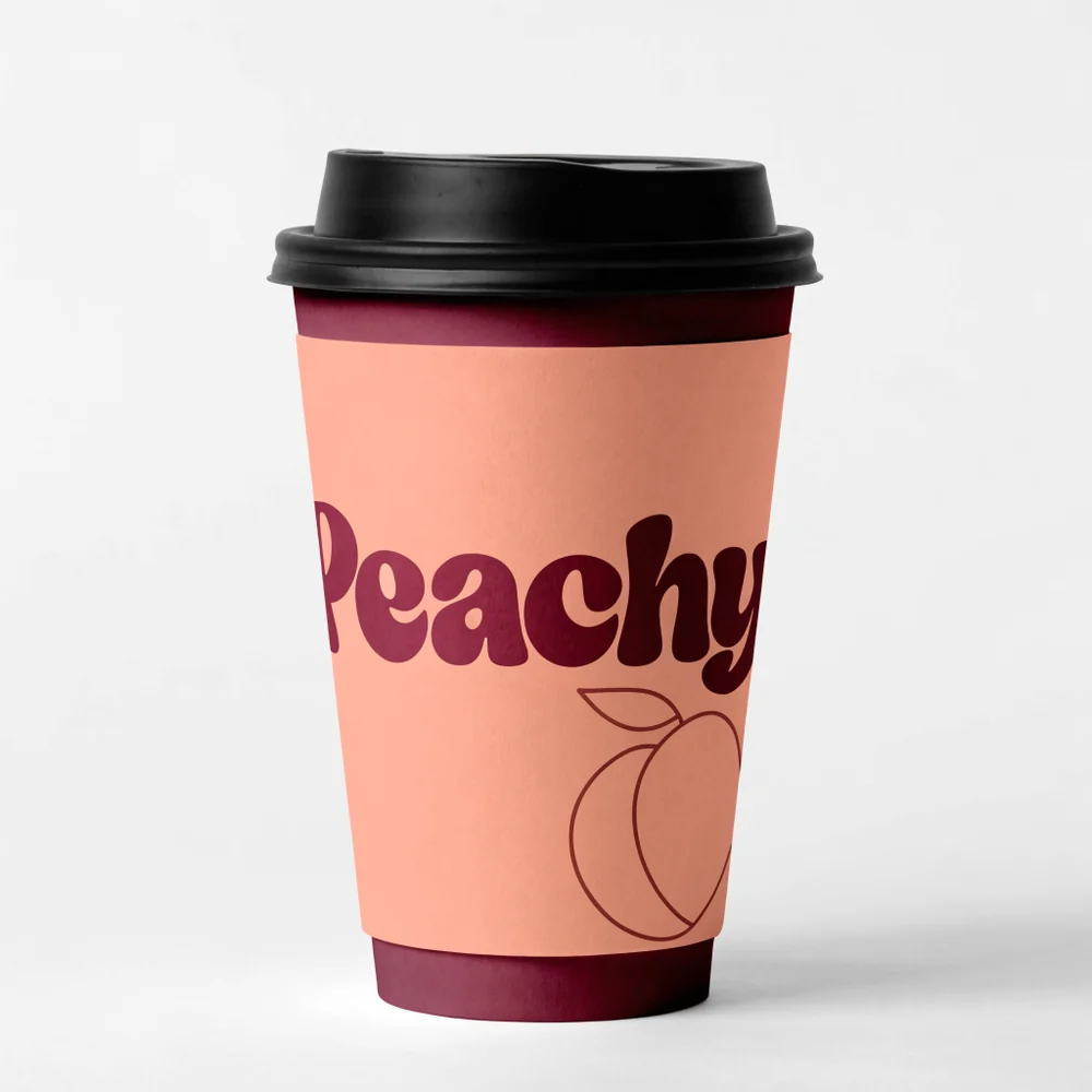 22 oz Custom Recyclable Paper Cups with Lids