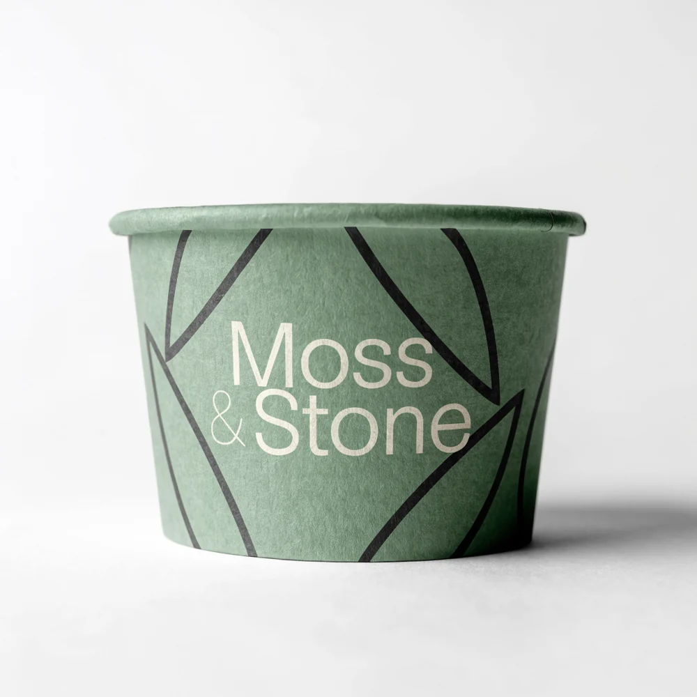 5 oz Custom Recyclable Ice Cream & Yogurt Cups