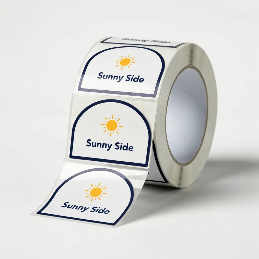 Arched Square Labels