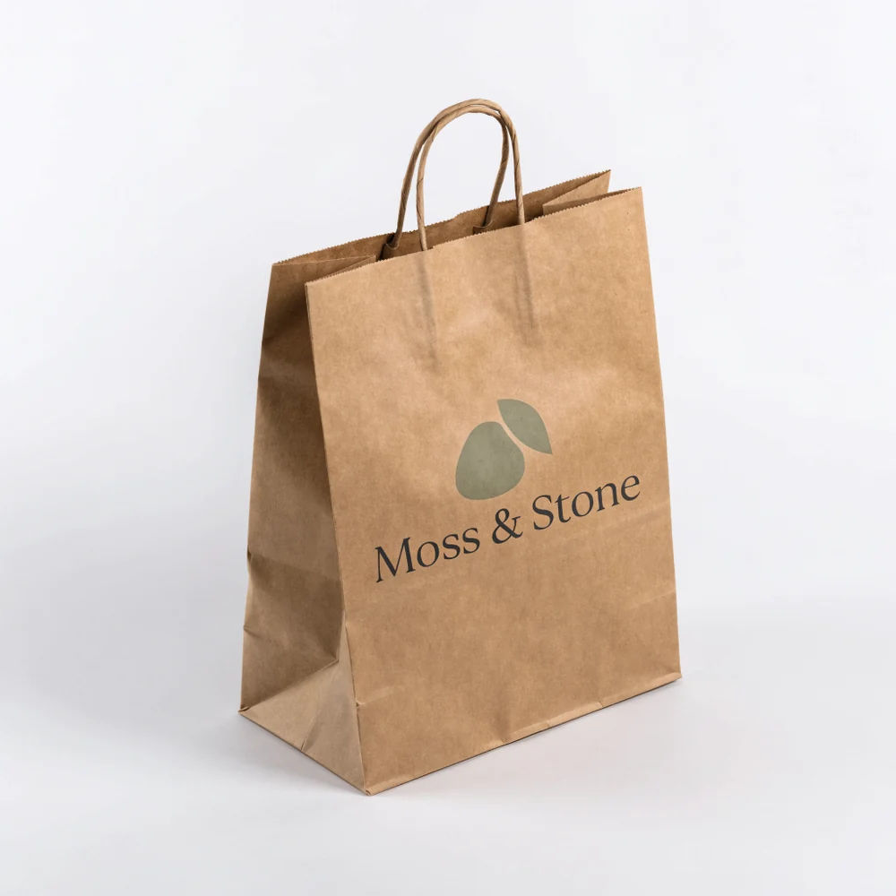 Recycled Kraft Paper Bags, product shot