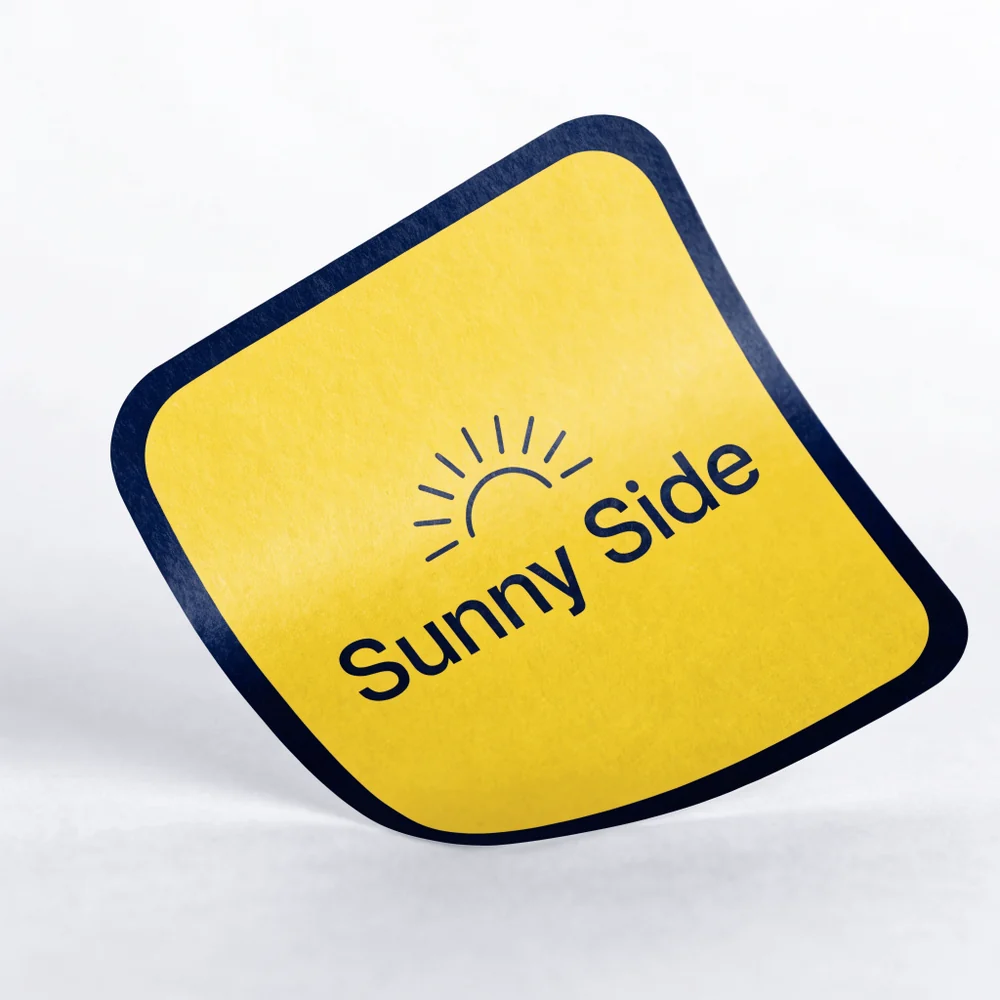 Coffee Rounded Rectangle Labels