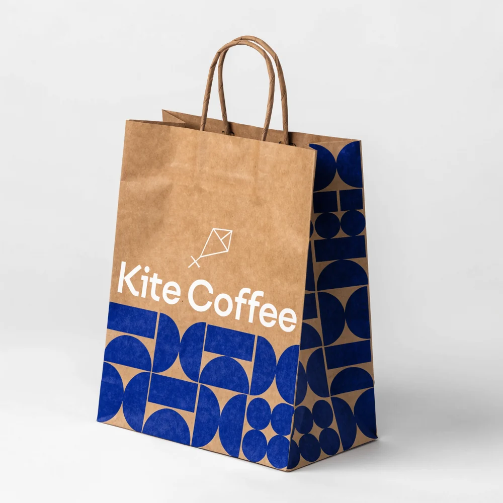 Custom 4-Side Printing Shopping Bags