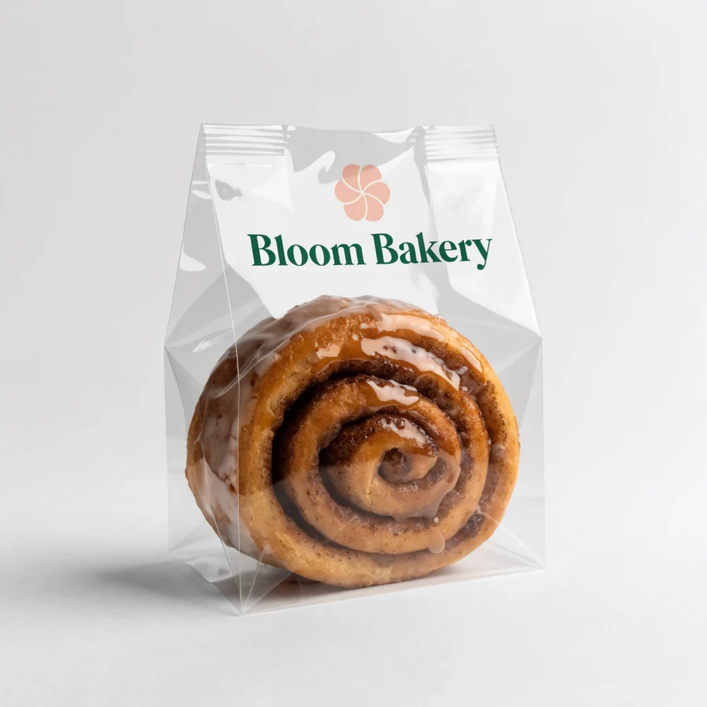 Custom Clear Plastic Bakery Bags