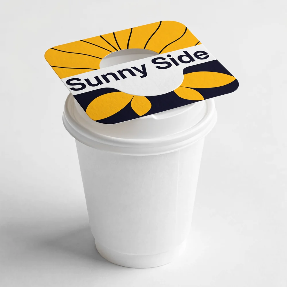 Custom Cup Topper Cards