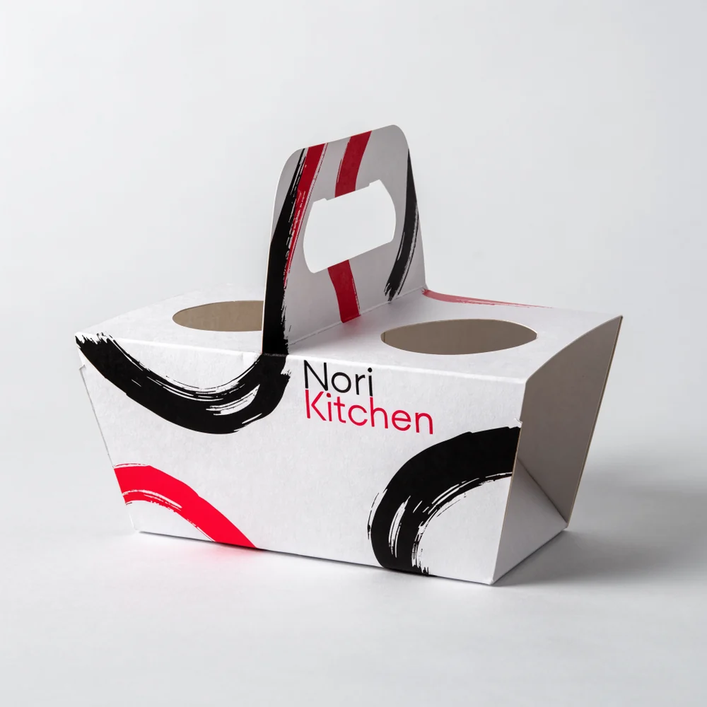 Custom Die-Cut Beverage Carrier