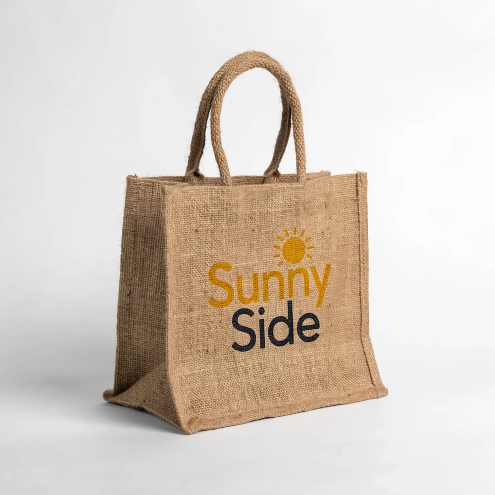 Custom Direct Print Jute Gift Bags