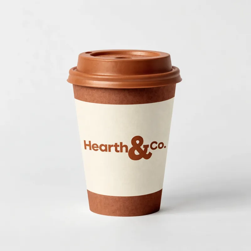Custom Double Wall Paper Coffee Cups