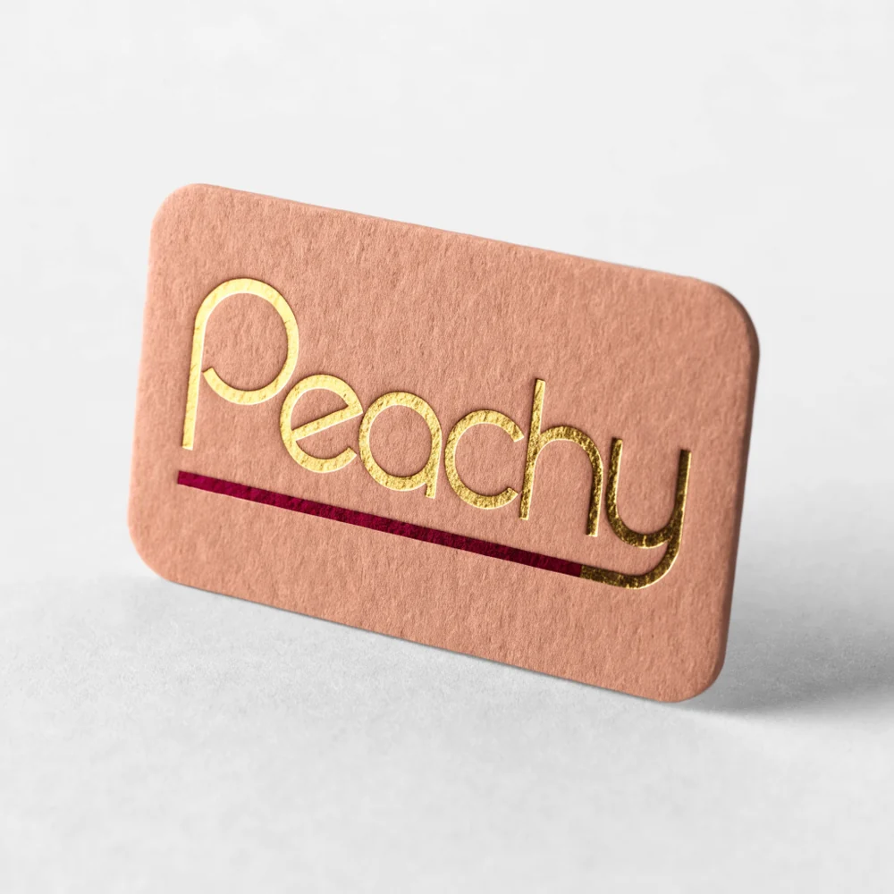 Custom Foil Stamp Business Card