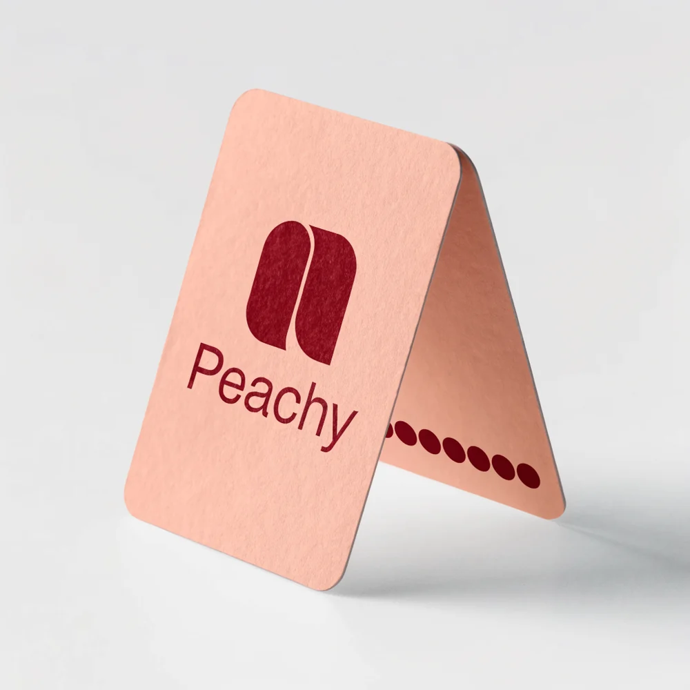 Custom Folded Business Card