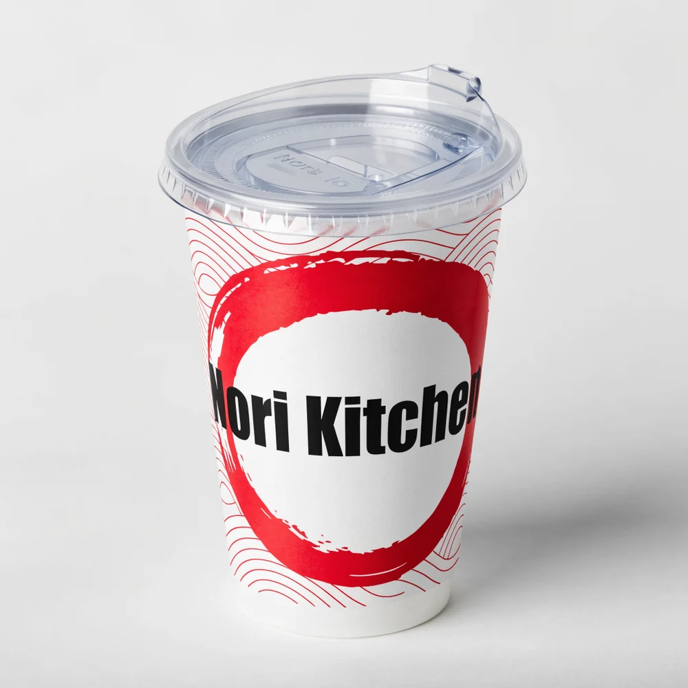 Custom In-Mold Label Plastic Cups