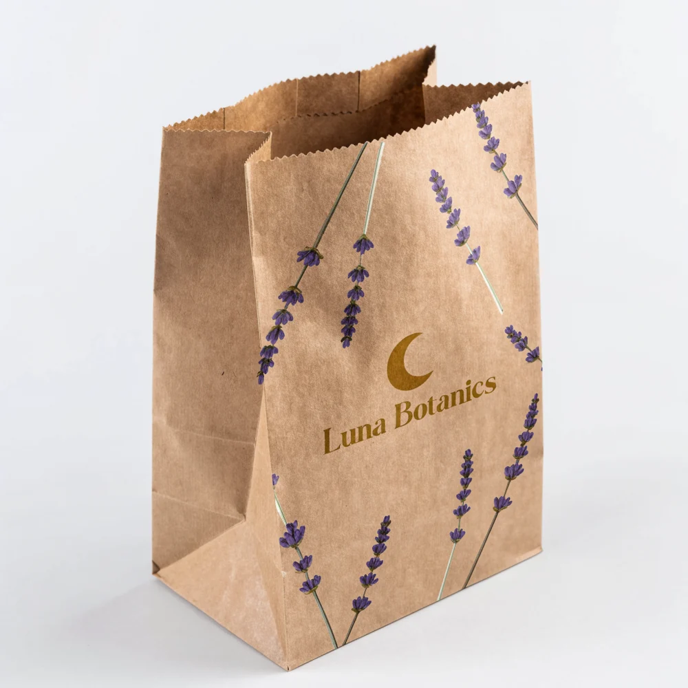 Custom Kraft Paper Bakery Bags