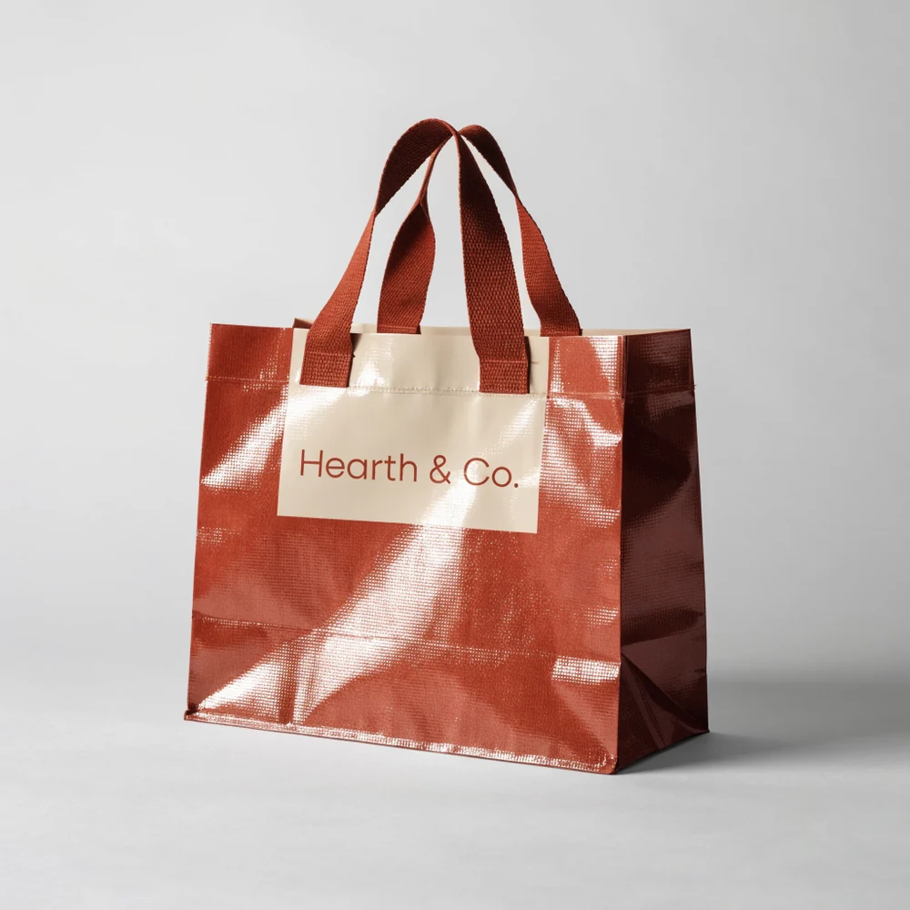 Custom Laminated Woven PP Shopping Bags