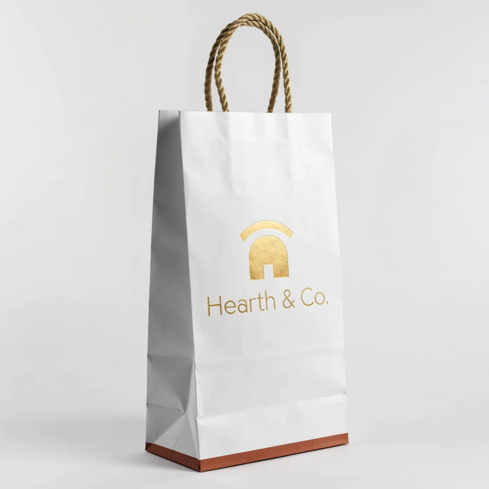 Custom Premium Wine Bottle Gift Bags