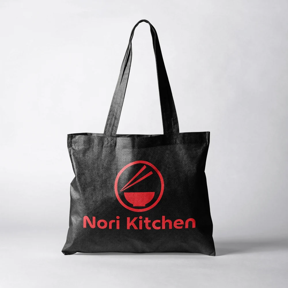 Custom Waterproof Reusable Grocery Tote Bags