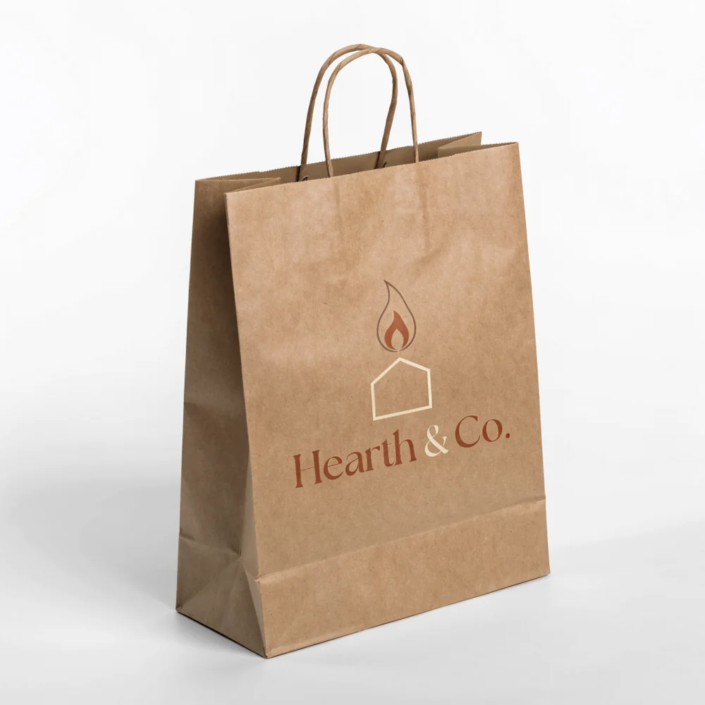 Custom Shopping Paper Bags with Handles