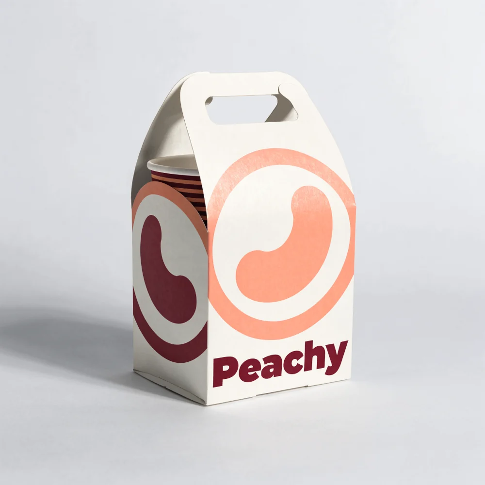 Custom Takeout Cup Carrier with Handle