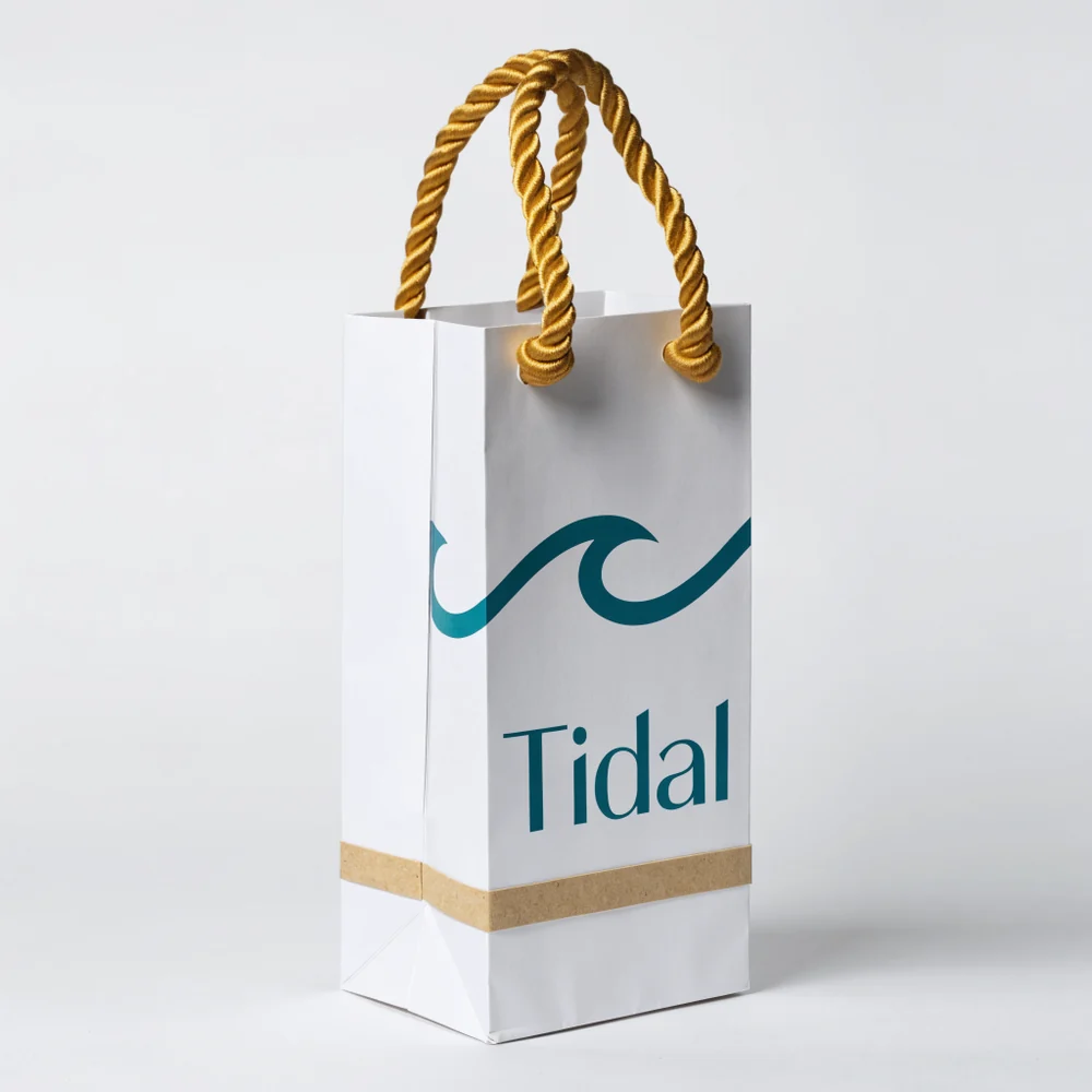 Custom Wine Bottle Gift Bags