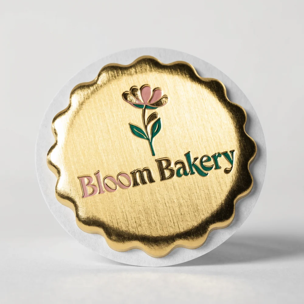 Embossed Foil Labels