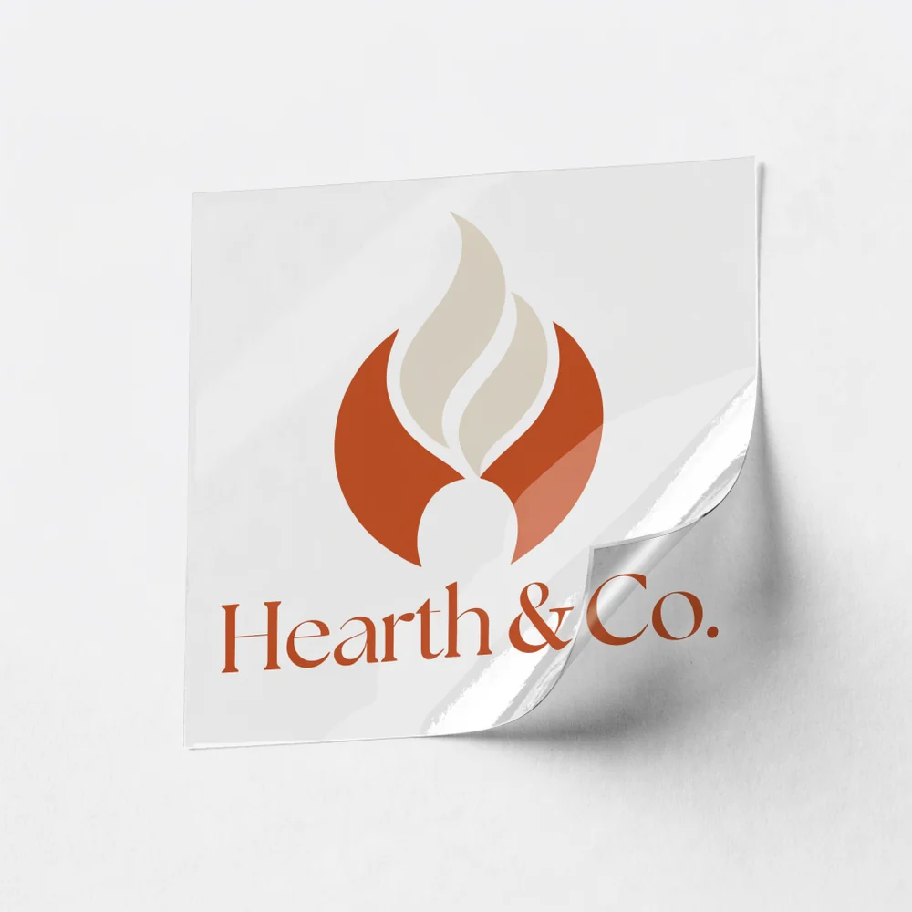 Front Adhesive Stickers