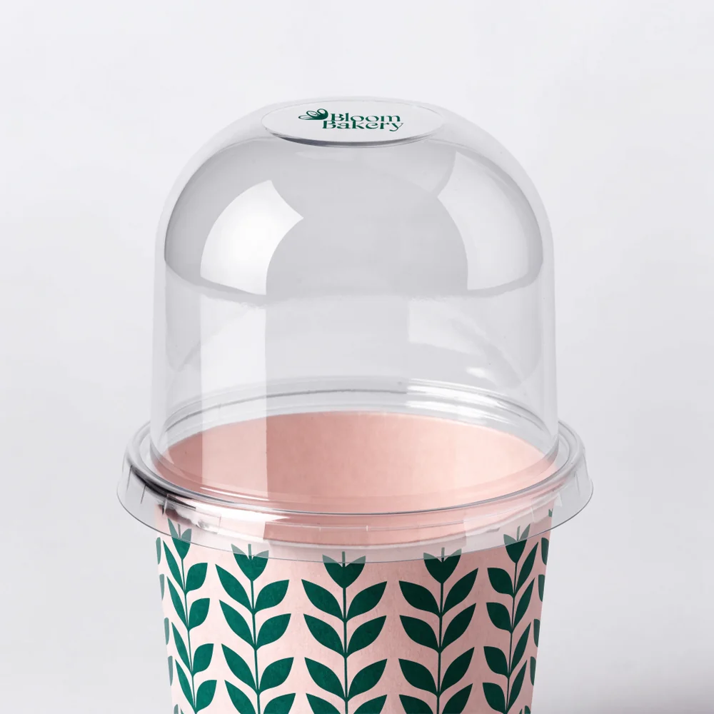Clear Lids for 6oz Ice Cream Cups