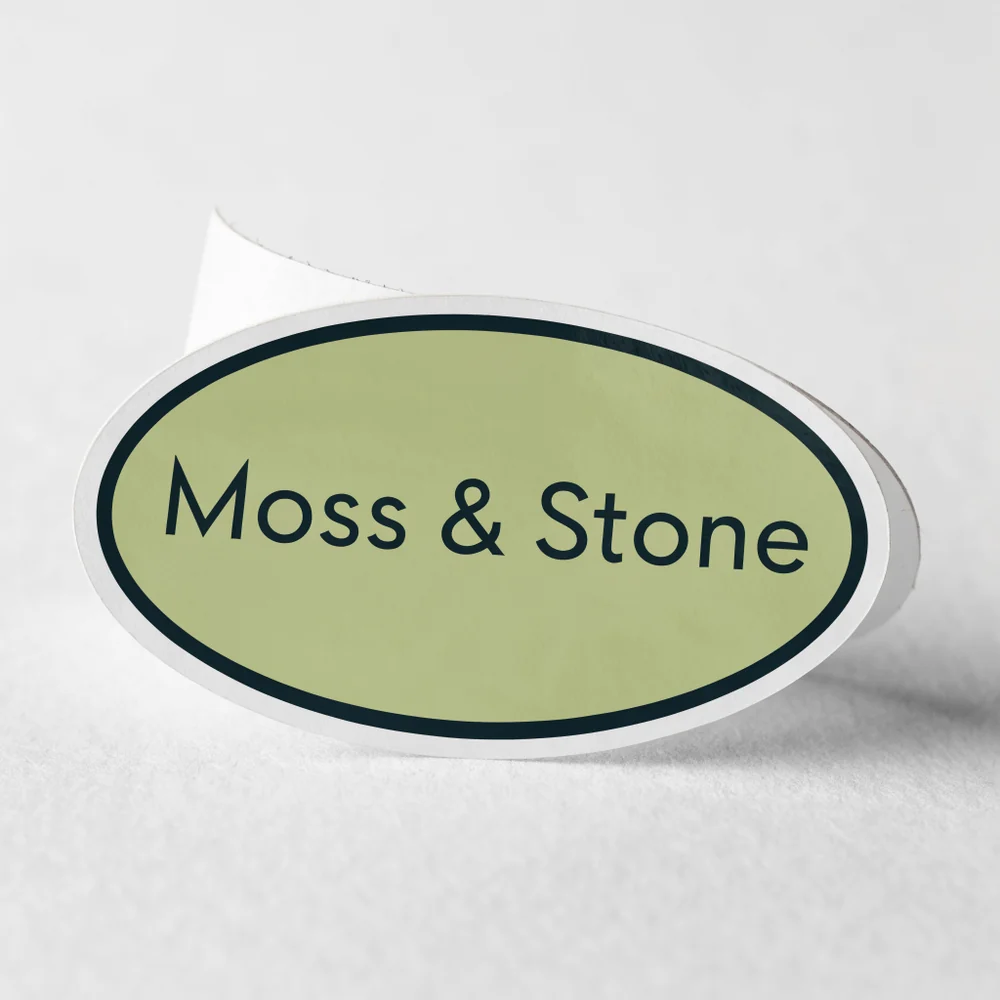 Oval Stickers