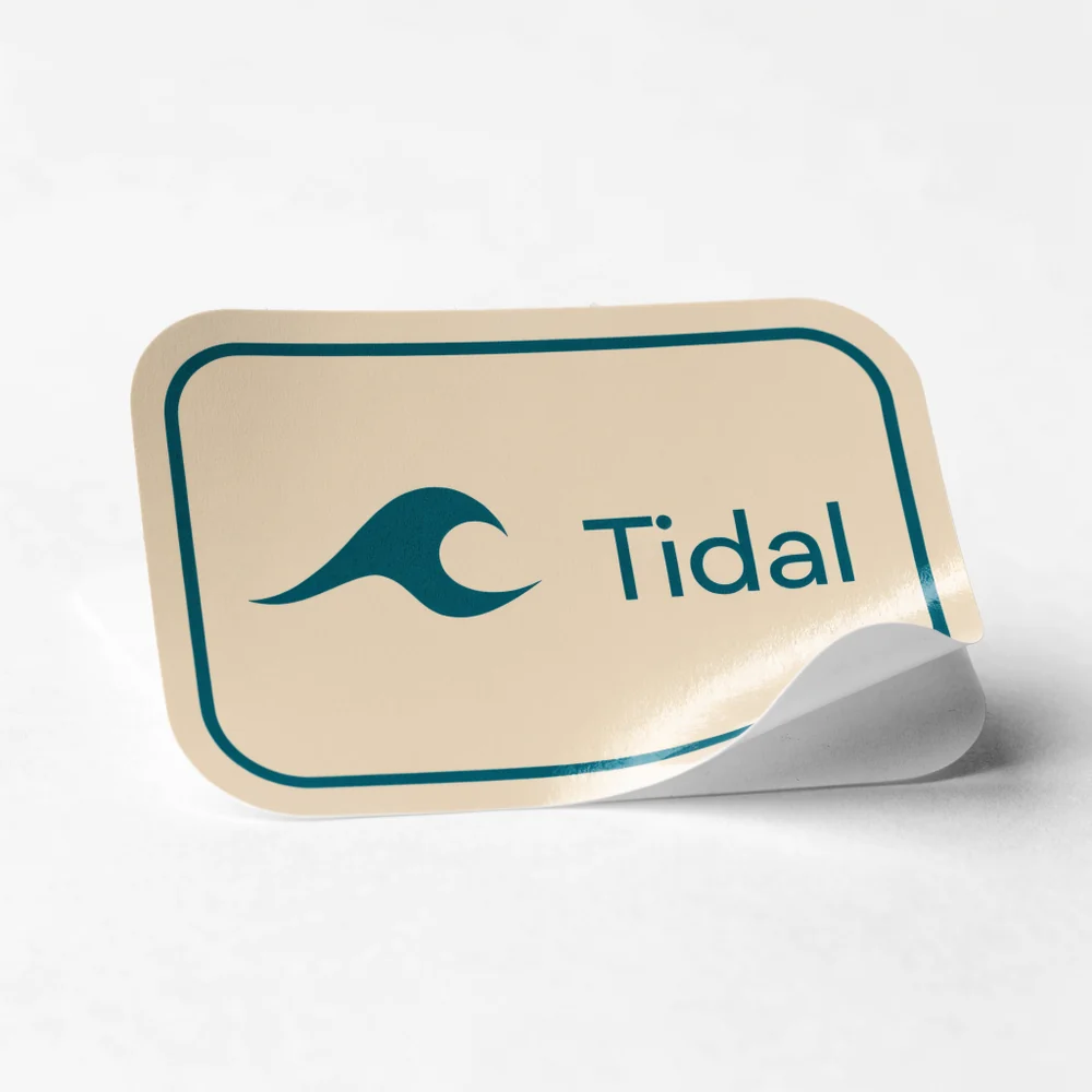 Rounded Rectangle Stickers