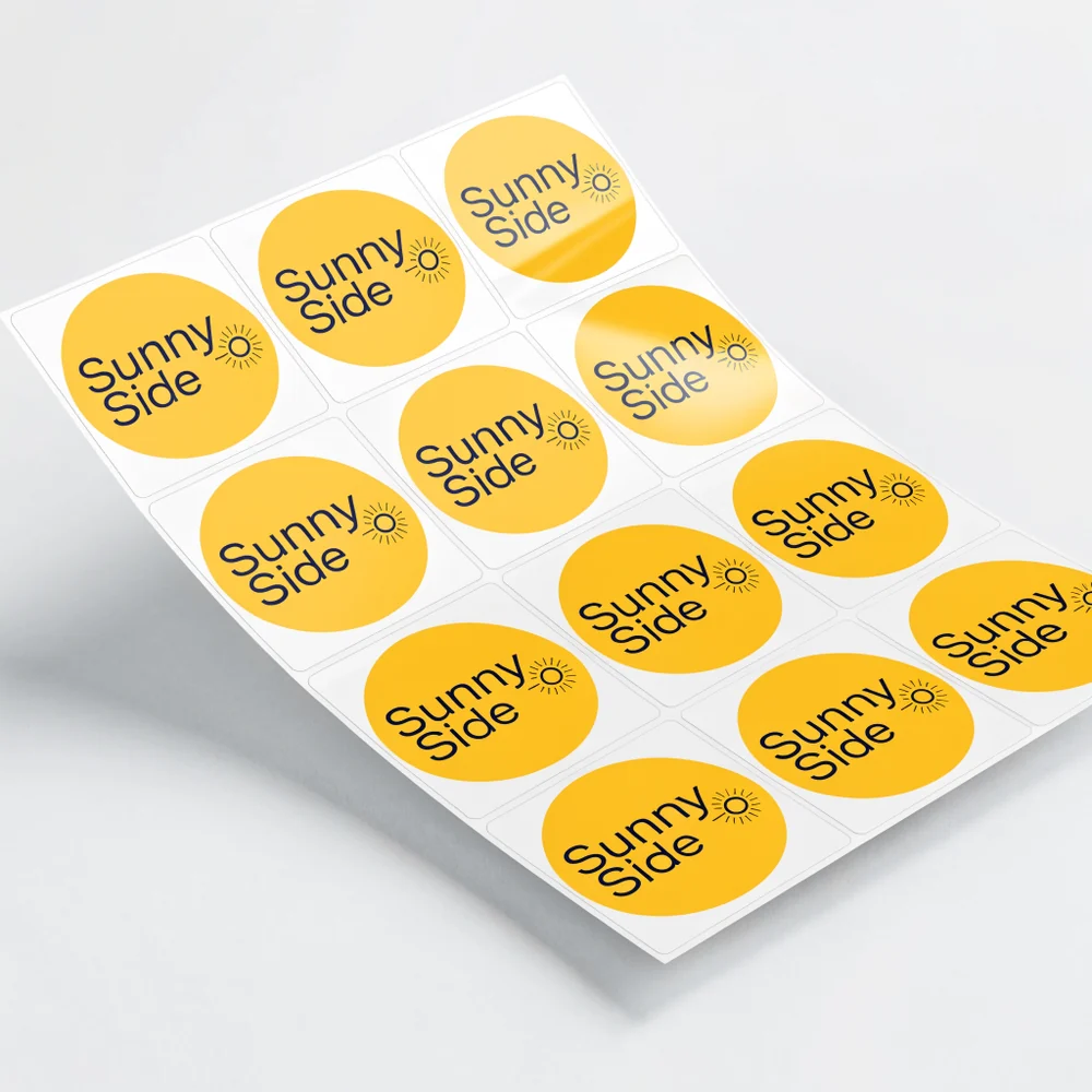 Sheet Labels, product shot
