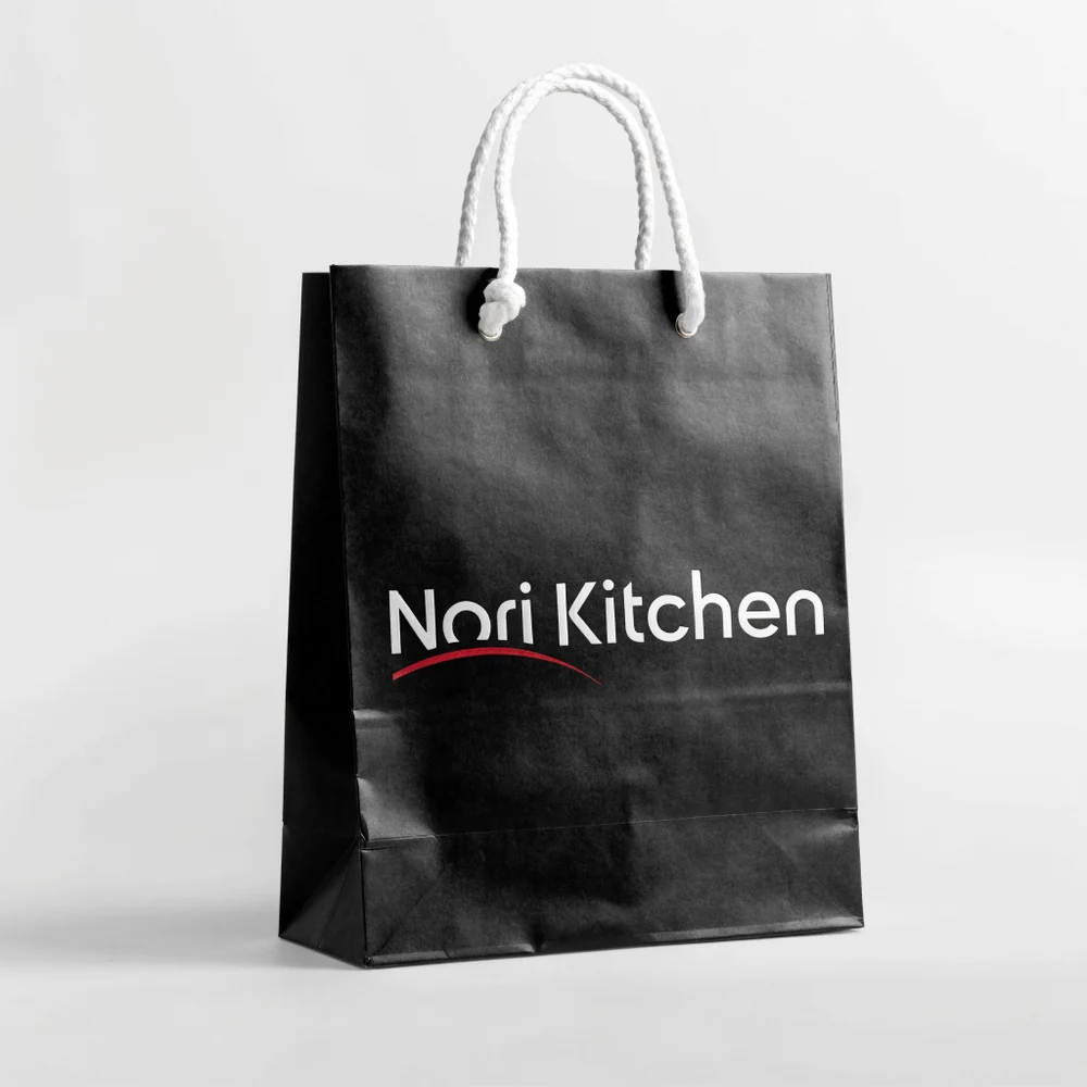 Custom Spot UV Gift Bags, product shot